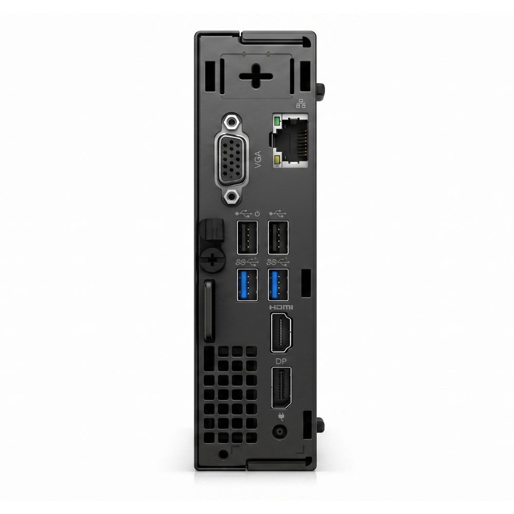 Dell Optiplex Micro 7020 lateral e traseira