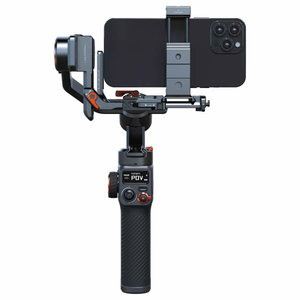 Hohem iSteady MT2 em uso com Camera Mirrorless