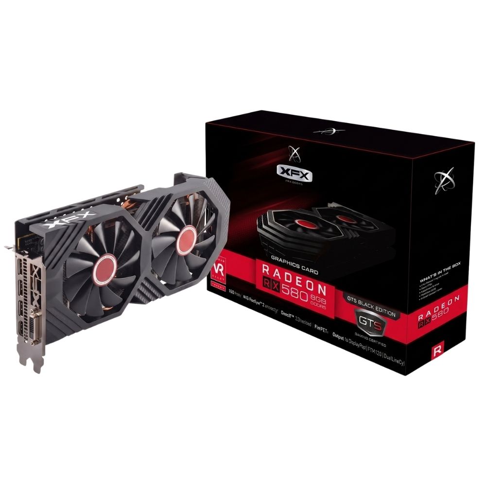 Placa de V�deo XFX GTS RX 580 8GB