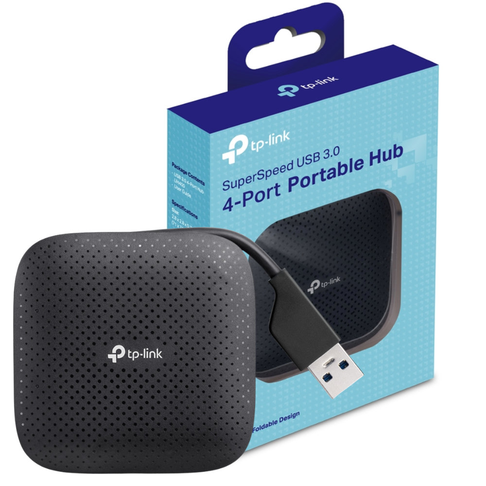 Detalhe Cabo Dobravel Hub TP-Link UH400