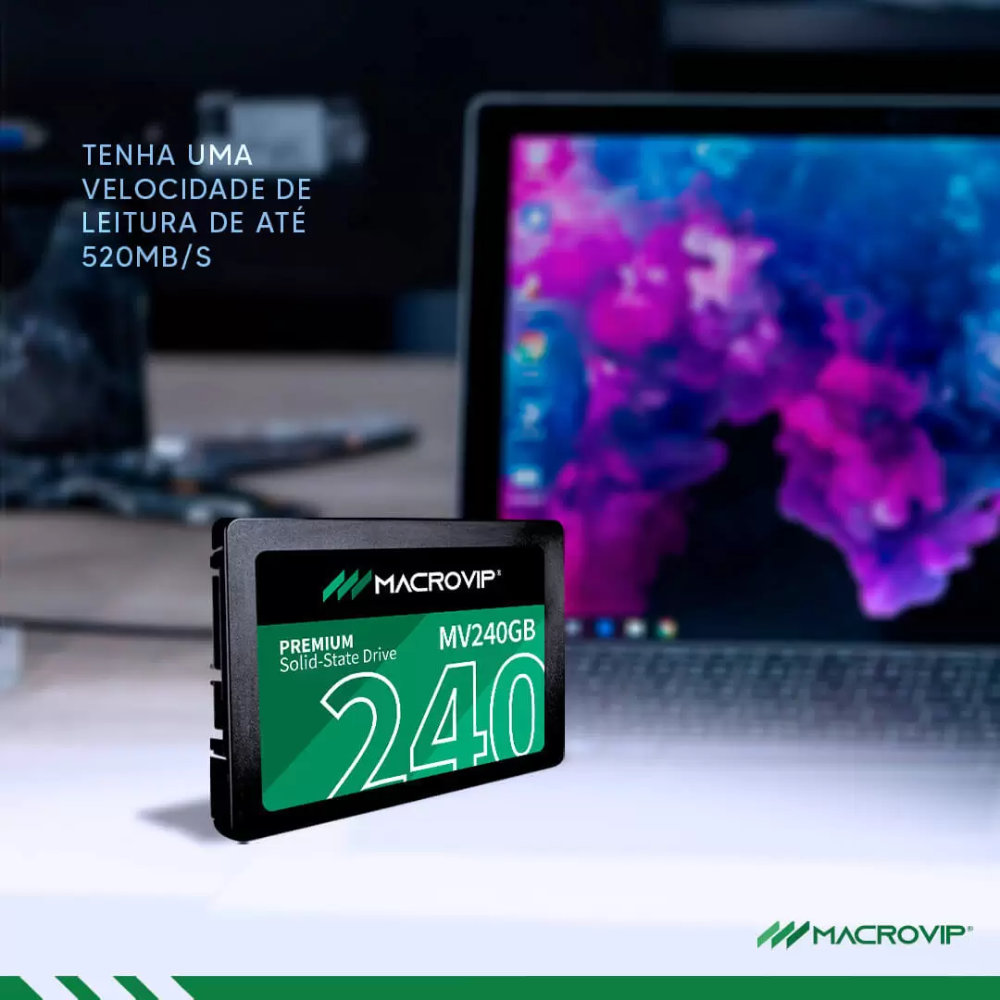 Detalhe Conectores SATA SSD Macrovip