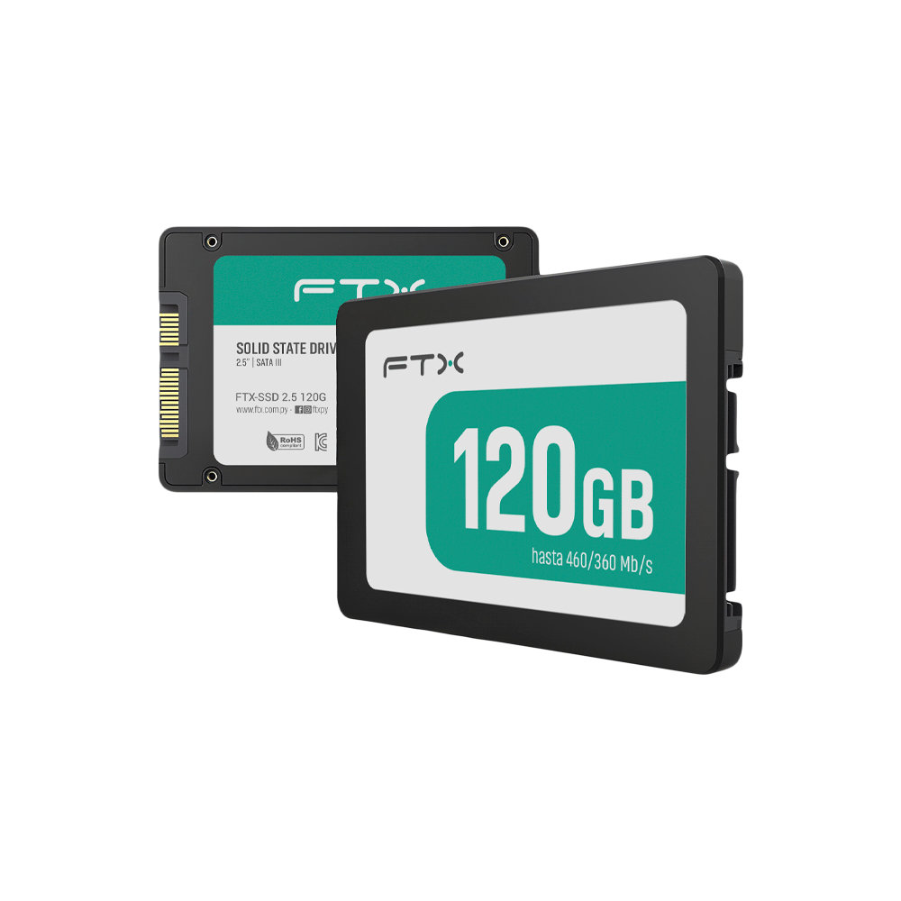 SSD FTX na Embalagem