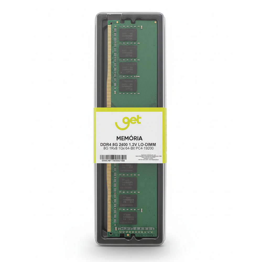 Mem�ria RAM Desktop DDR4 8GB GET