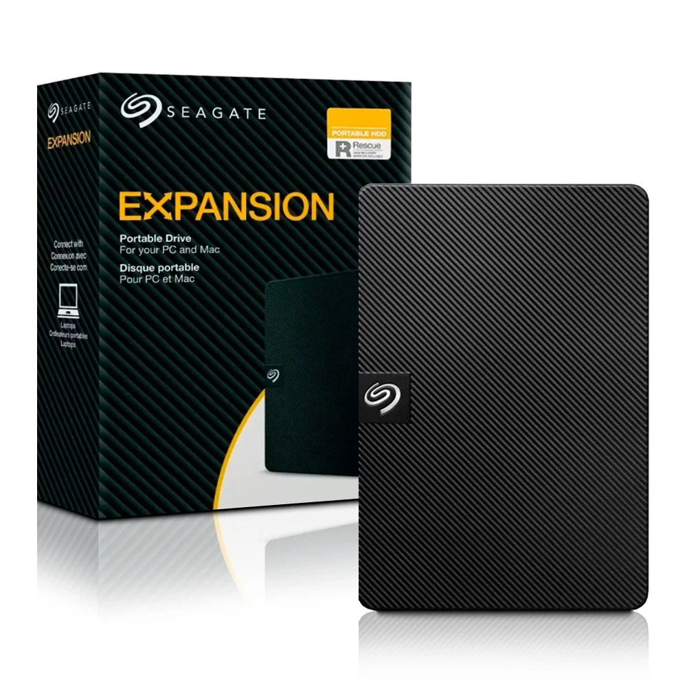 HD Externo Seagate Expansion 4TB Frente