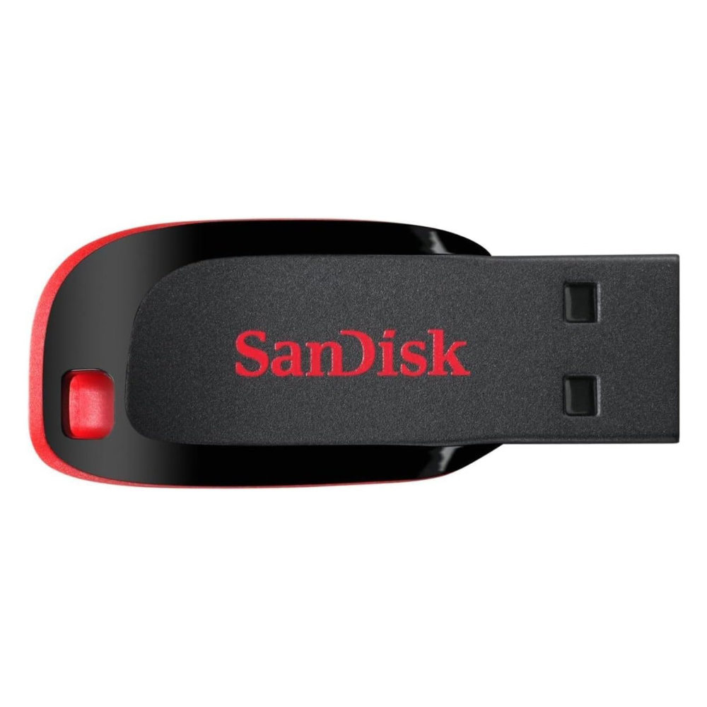 Detalhe Conector USB SanDisk Cruzer Blade
