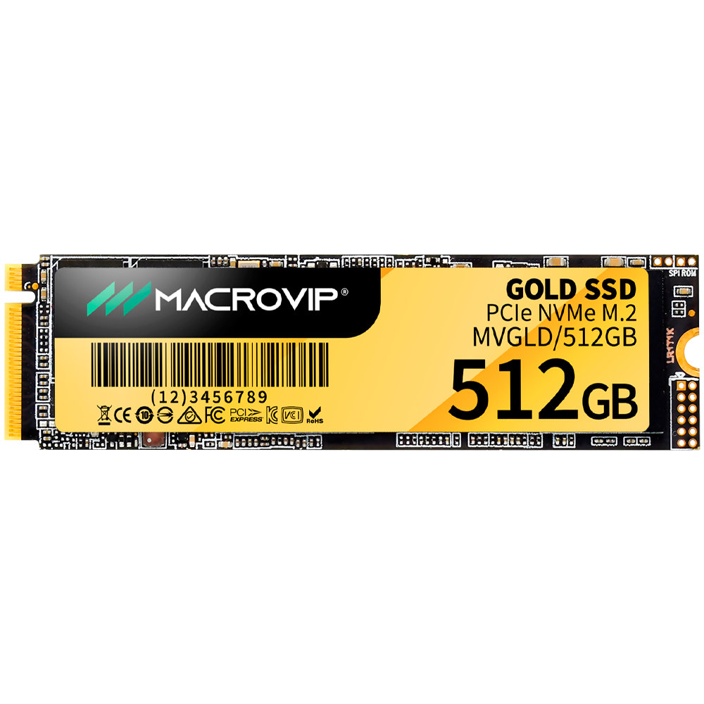 Memoria RAM Rise Mode e SSD NVMe Macrovip demonstrando velocidade - Resolucao recomendada 1000x1000