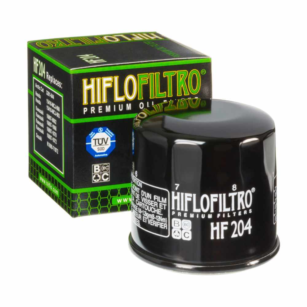Filtro Hiflo HF204 na embalagem