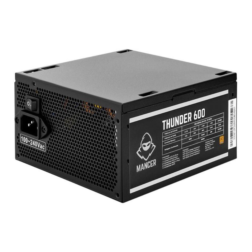 Fonte Mancer Thunder 600W