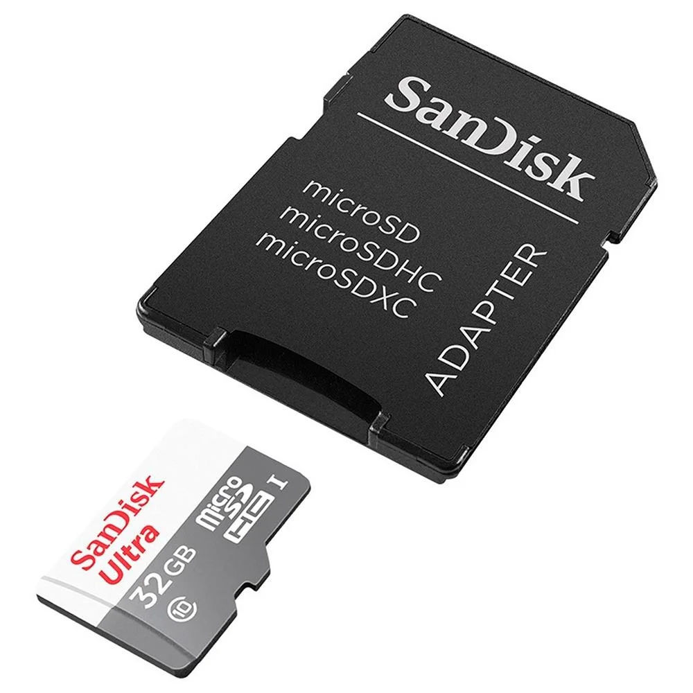 Inserindo microSD SanDisk no Adaptador