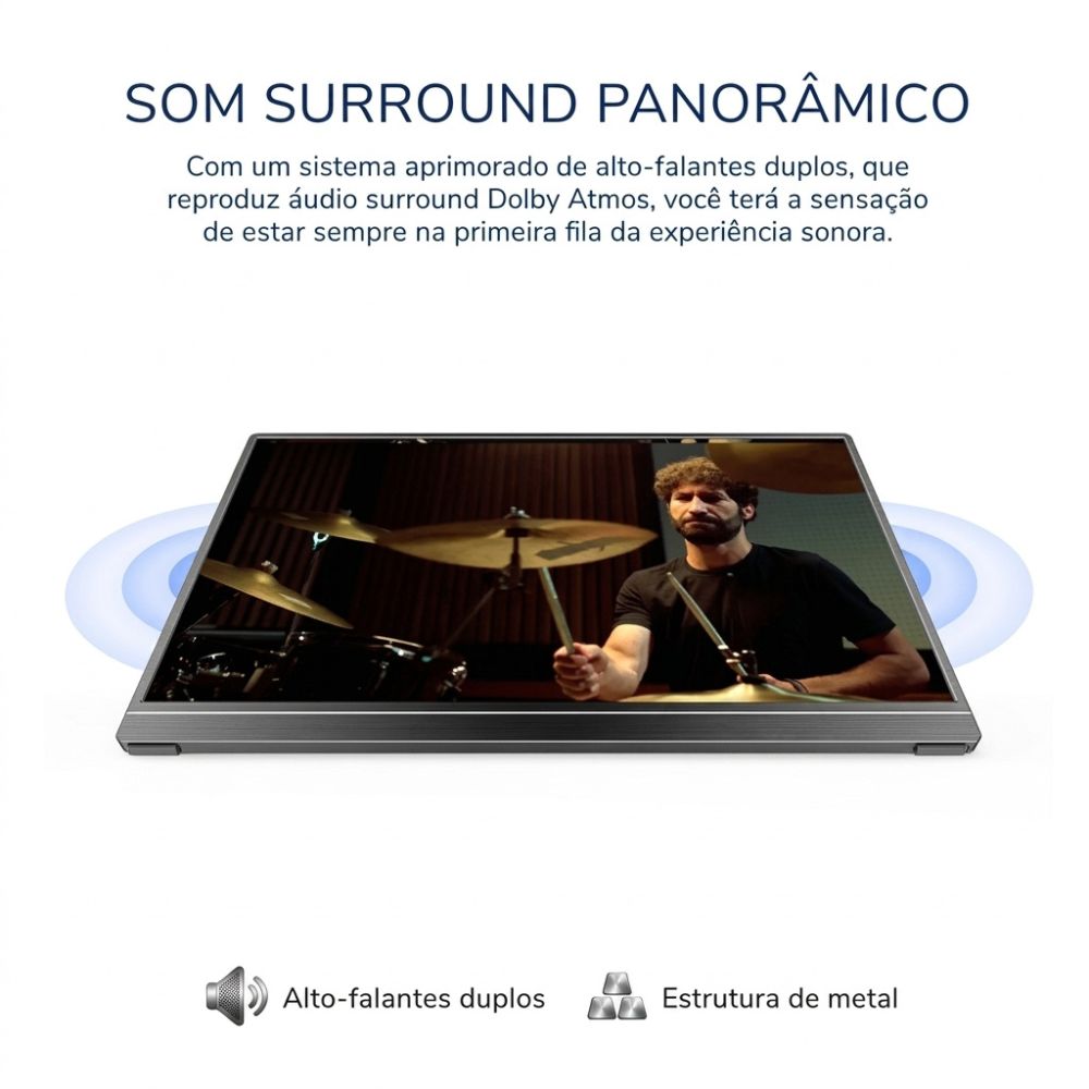 Som surround panoramico