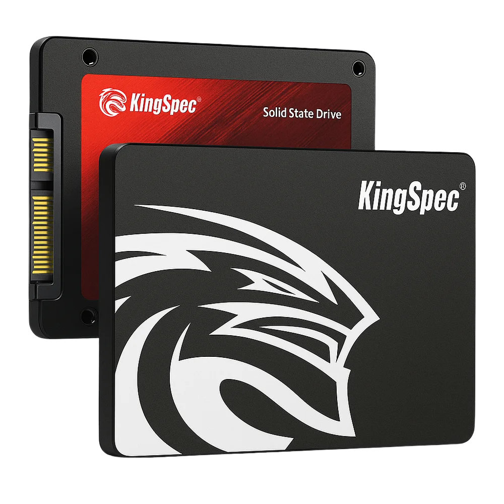SSD KingSpec 120GB P4-120 SATA III Vista Frontal