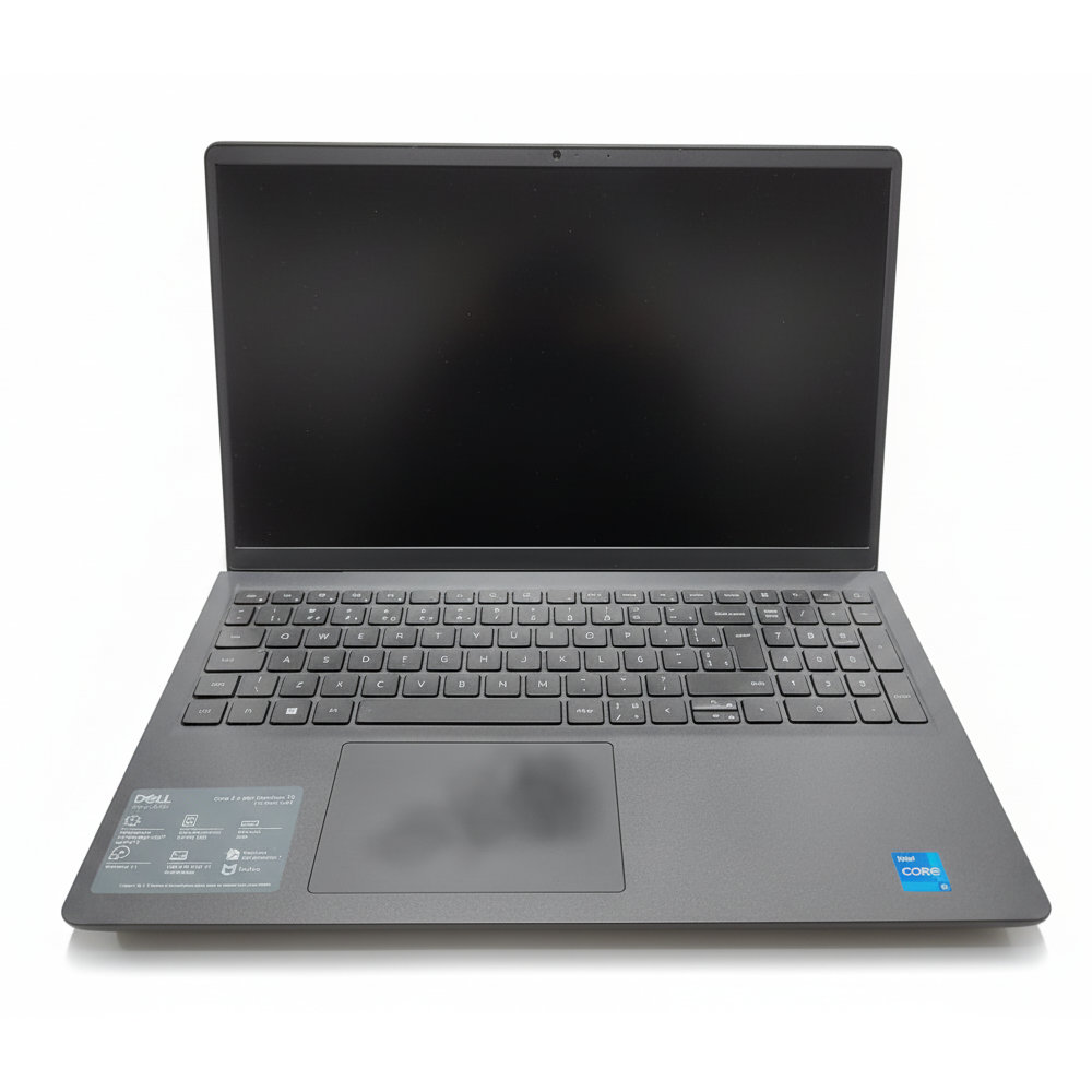 Notebook Dell Inspiron 15 Preto Aberto