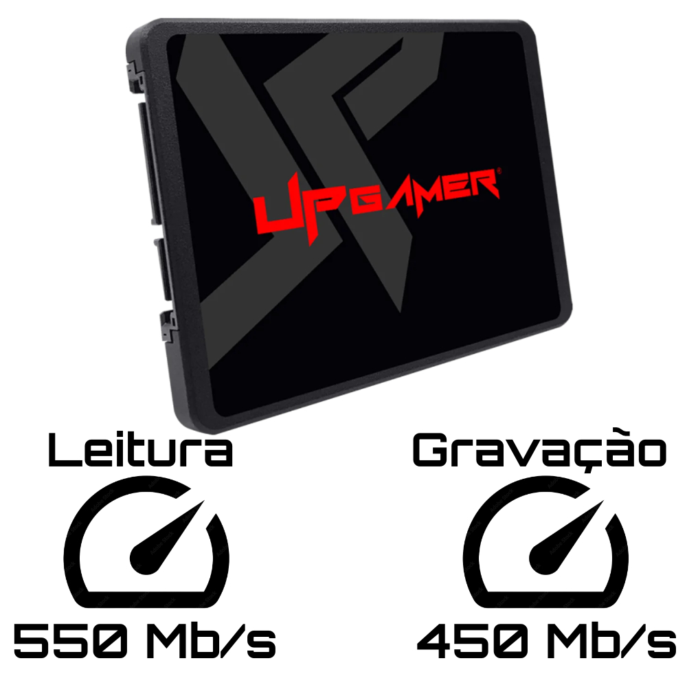 Detalhes e Beneficios SSD UP Gamer