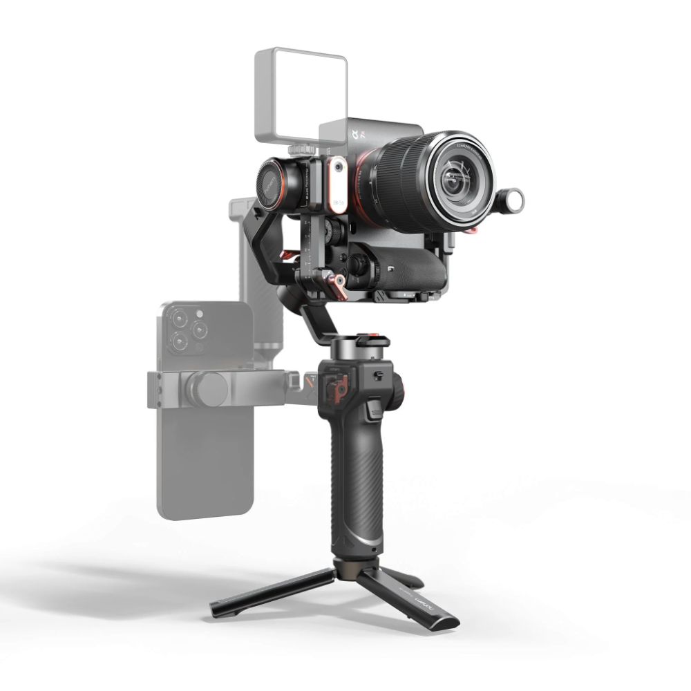 Gimbal Hohem iSteady MT2 Kit com Sensor IA Vista Frontal