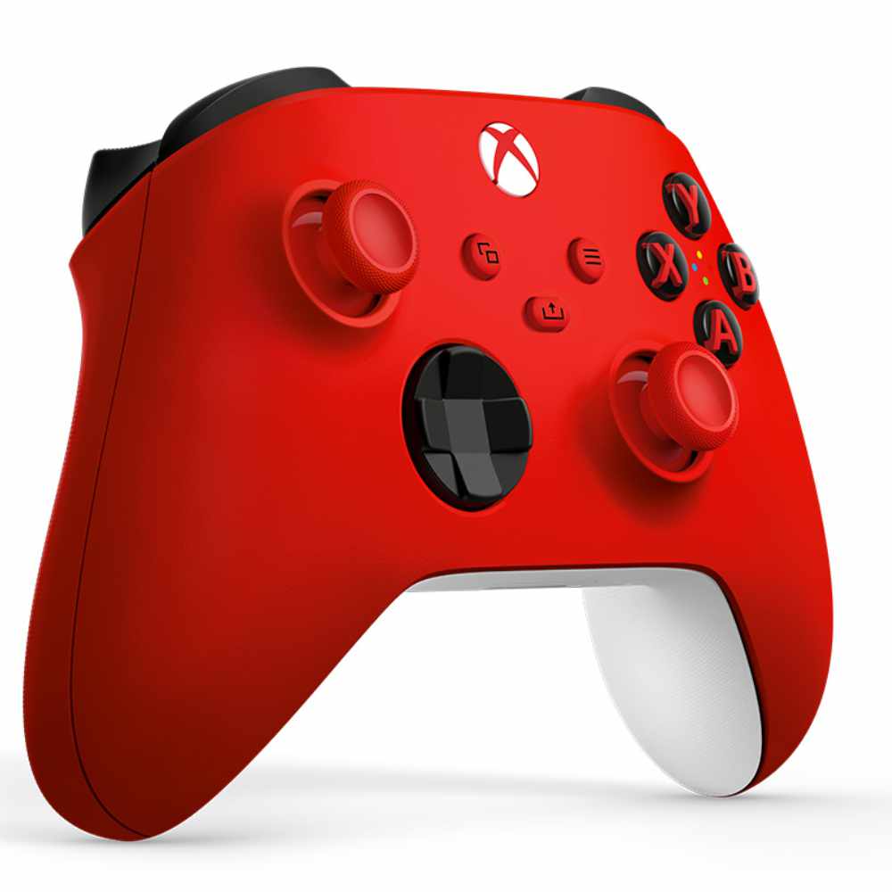Vista Traseira Controle Xbox Pulse Red
