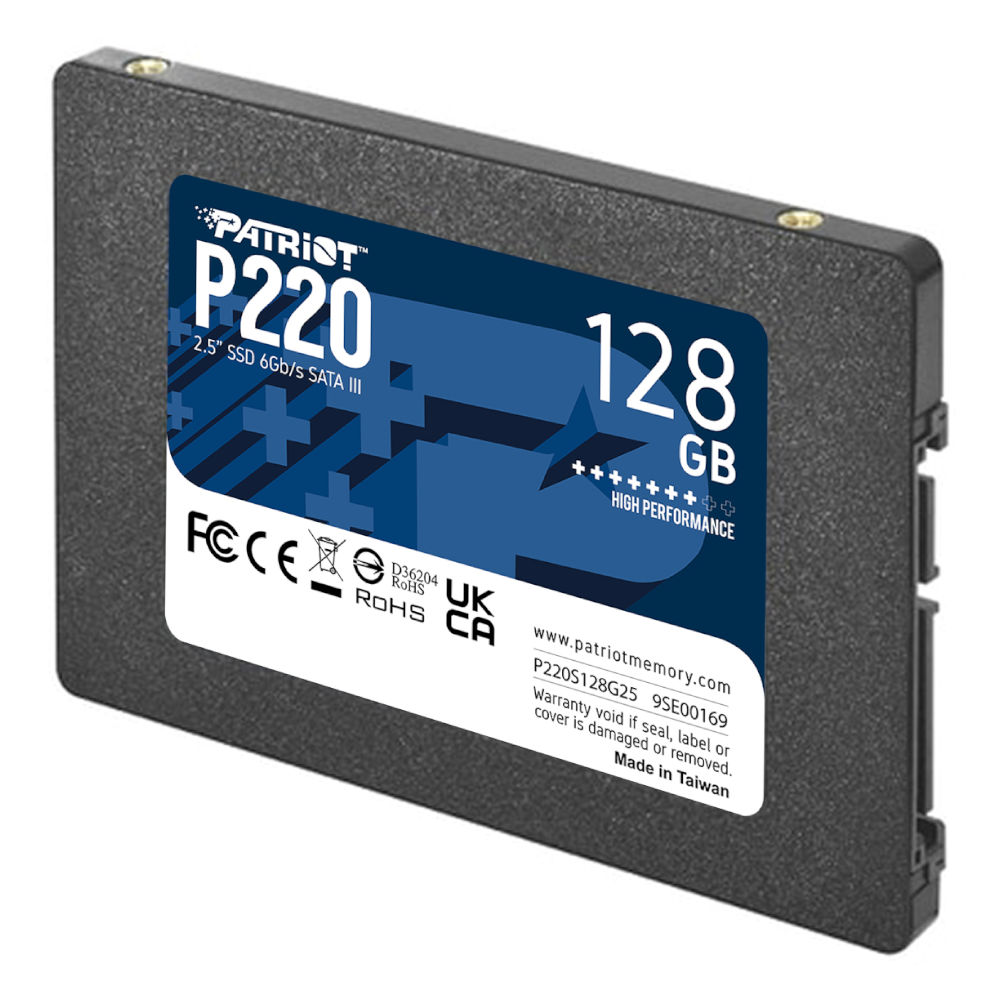 SSD Patriot P220 Embalagem