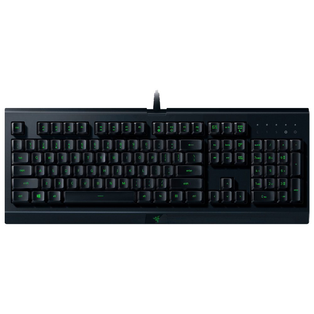 Detalhe Teclas e Perfil Razer Cynosa Lite