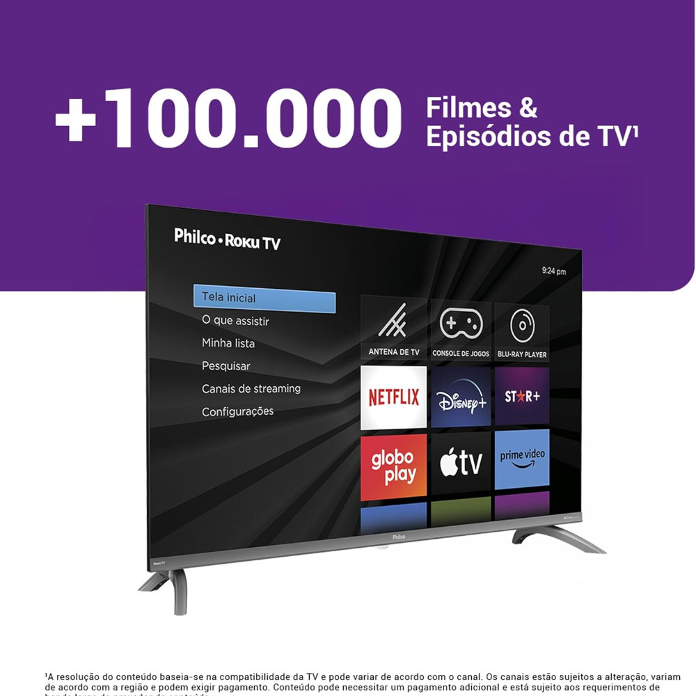 Conexões Smart TV Philco