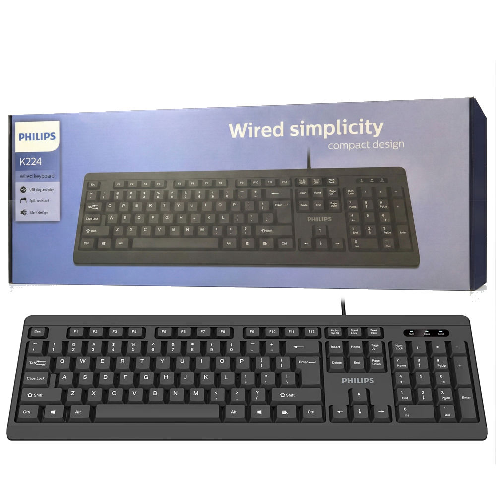 Design Teclado Philips K224