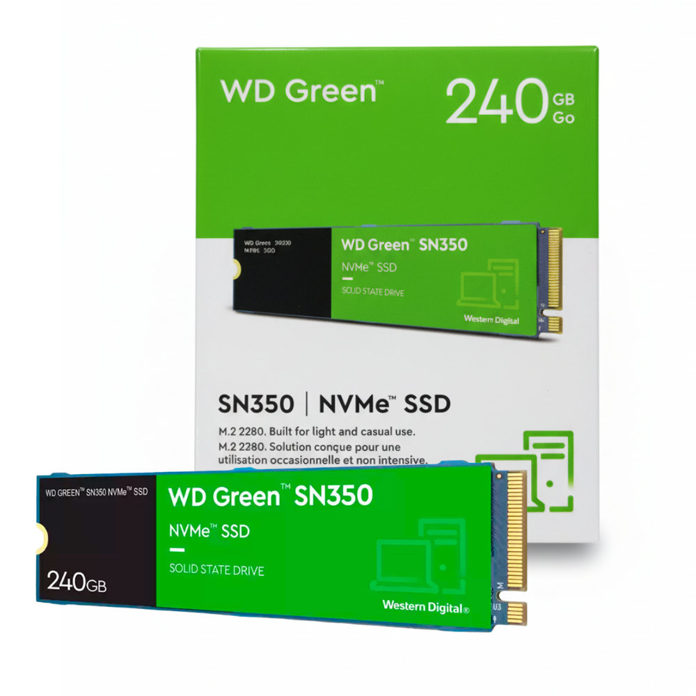 SSD WD Green SN350 240GB NVMe M.2 2280