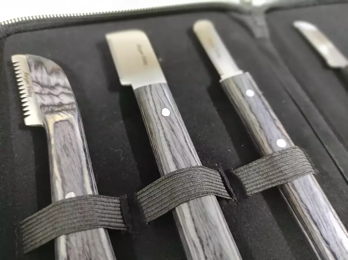 [MARYAM TRADING] KIT FACAS TRIMMING 3 PEÇAS