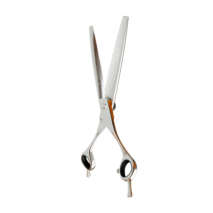 TESOURA DE TOSA SEMI DENTADA 7" CHROME PREMIUM