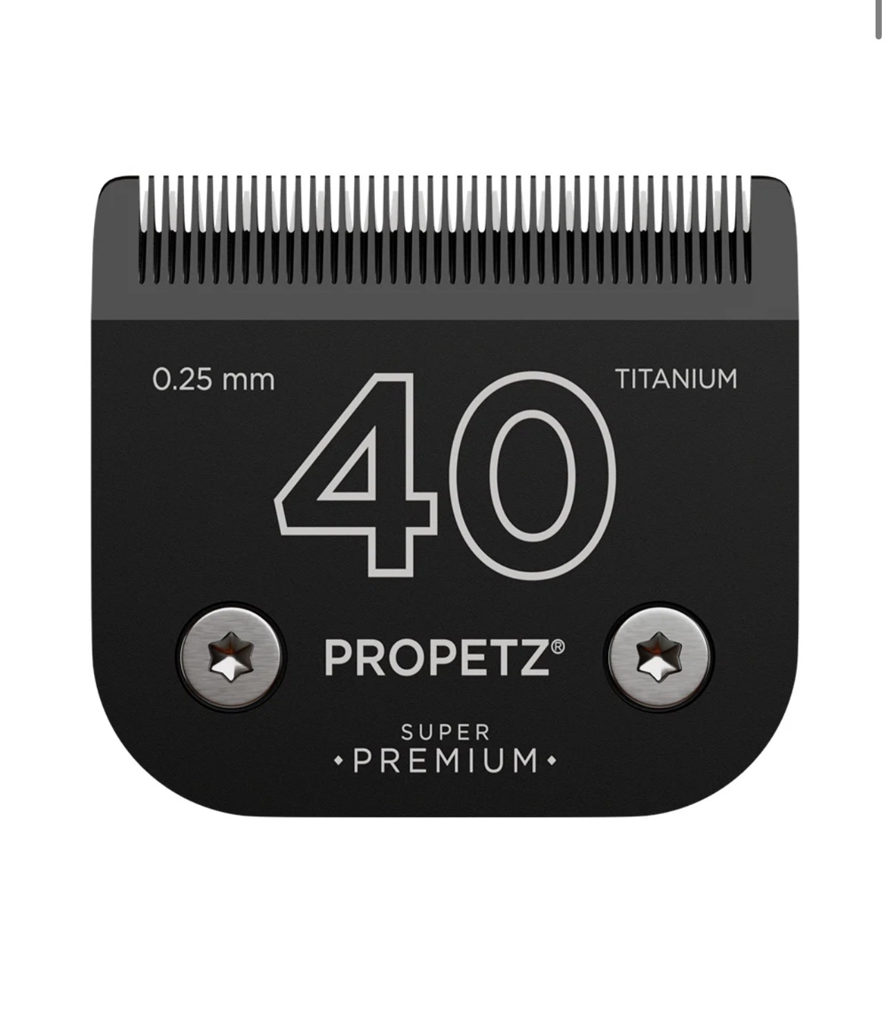 Lâmina De Tosa 40 Aço Inox E Titanium Super Premium Propetz