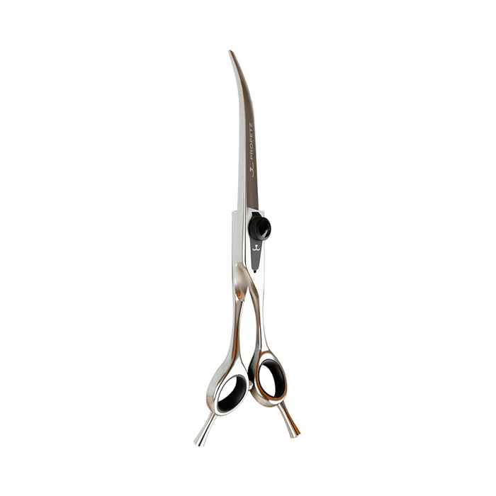 Tesoura para Tosa Profissional Curva Chrome 440C 7" Premium - Propetz