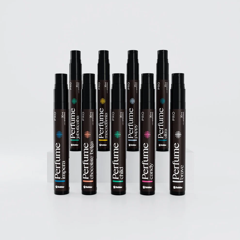 KIT 09 PERFUMES 30ML BUBBLES