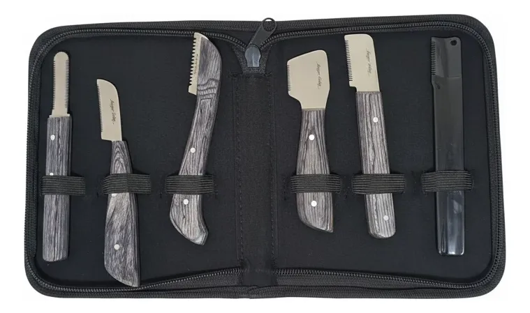 [MARYAM TRADING] KIT FACAS TRIMMING 6 PEÇAS
