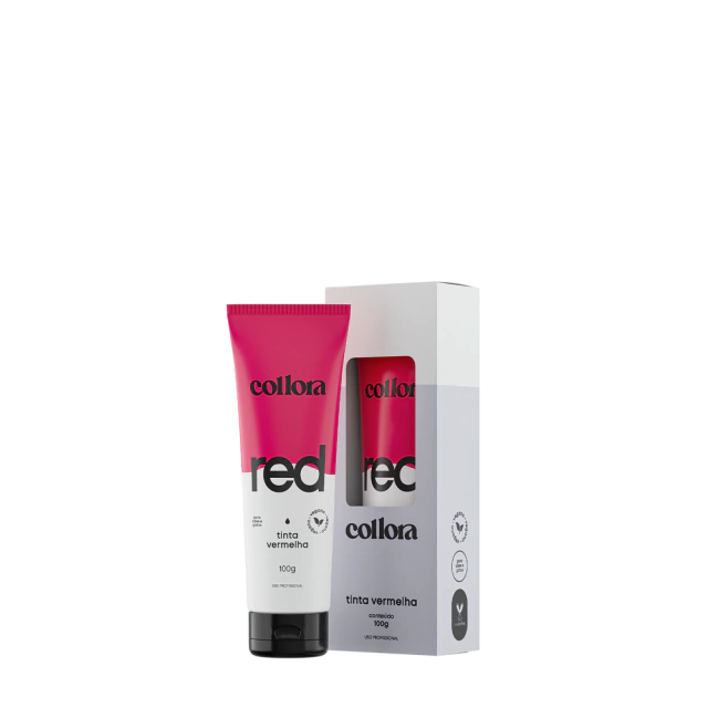 MÁSCARA PET PIGMENTADORA COLLORA 100G (VERMELHA)