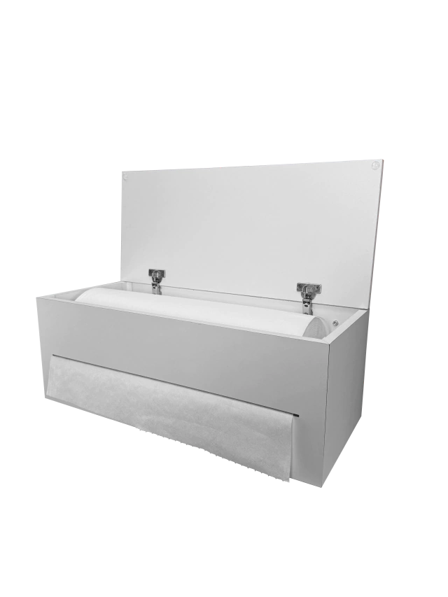 [PLENITUDE] SUPORTE DE TOALHA DESCARTÁVEL BRANCO 