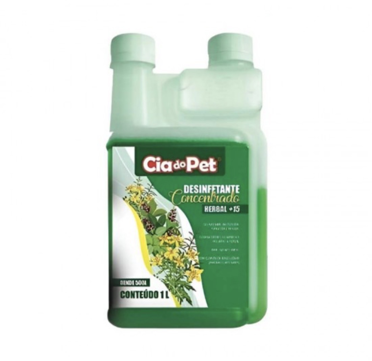 [CIA DO PET] HERBAL DESINFETANTE CONCENTRADO 1:50 - 1L