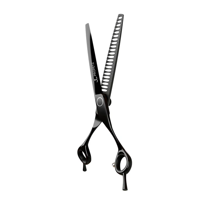 Tesoura Para Tosa Profissional Tubarão 440c 7.5" Super Premium – Propetz