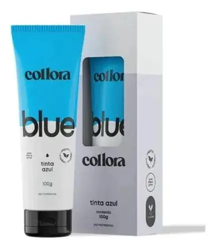 MÁSCARA PET PIGMENTADORA COLLORA 100G (AZUL)