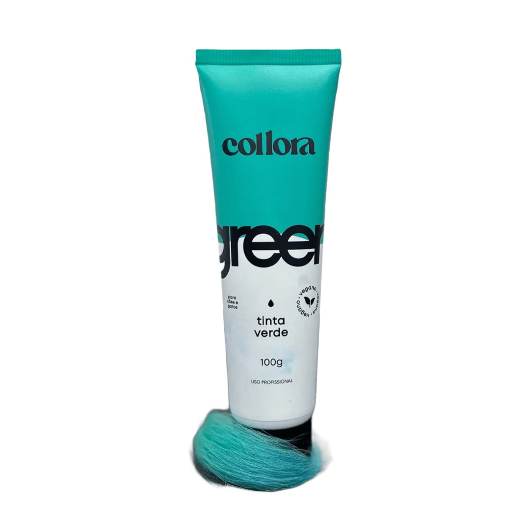 MÁSCARA PET PIGMENTADORA COLLORA 100G (VERDE)