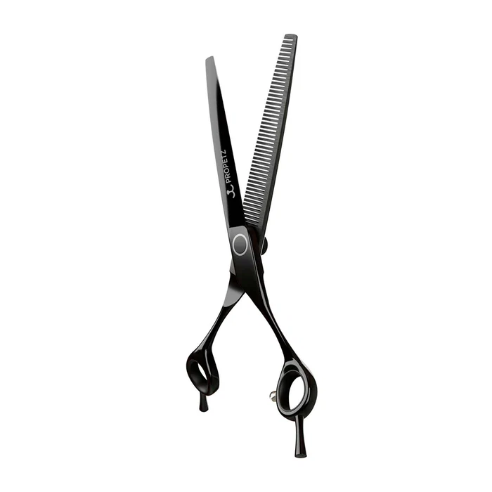 Tesoura Para Tosa Profissional Semi-Dentada 440c 7.5" Super Premium – Propetz