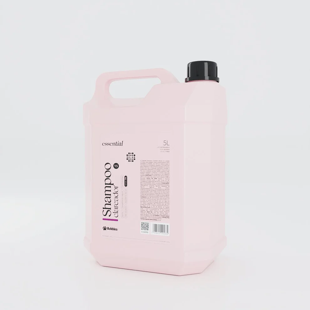 SHAMPOO PET CLAREADOR ESSENTIAL 5L (1:5)