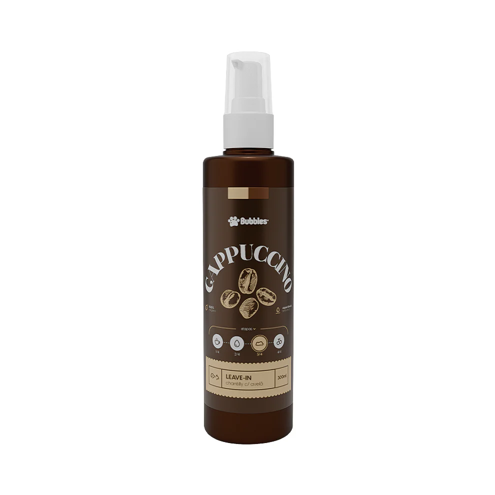 LEAVE-IN PET CHANTILLY COM AVELÃ CAPPUCCINO 300ML (ESPUMA)