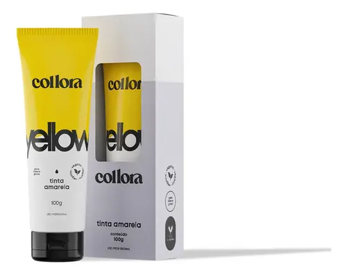 MÁSCARA PET PIGMENTADORA COLLORA 100G (AMARELA)