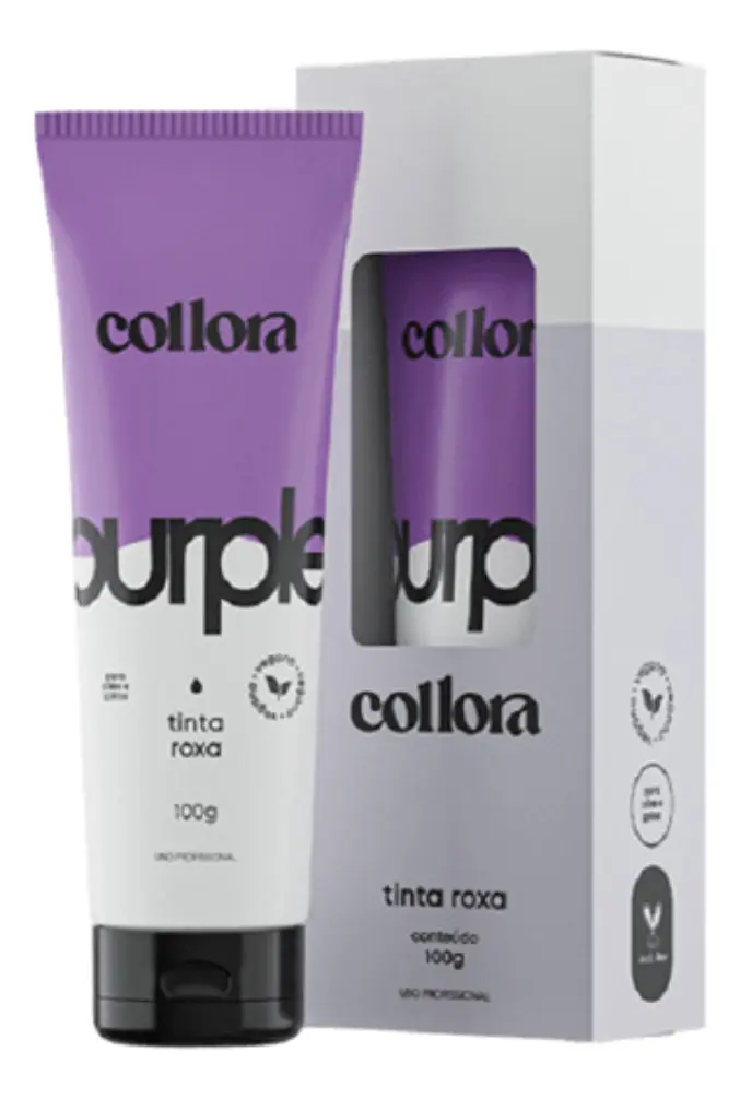 MÁSCARA PET PIGMENTADORA COLLORA 100G (ROXA)
