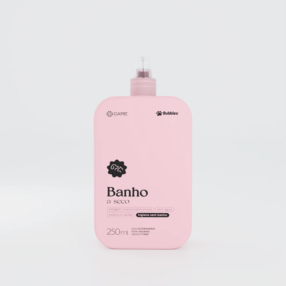 BANHO PET A SECO DESEMBARAÇADOR CARE 250ML ✨