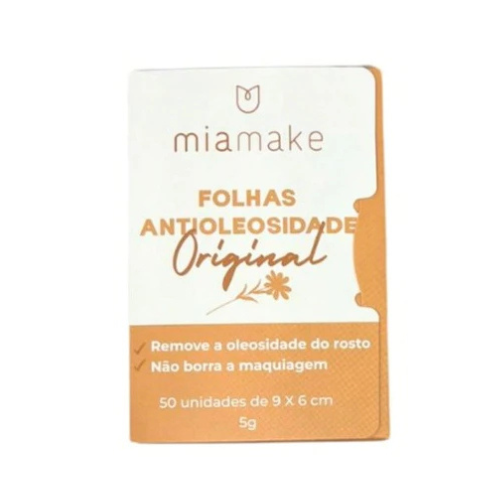 Folhas Antioleosidade Mia Make - ORIGINAL