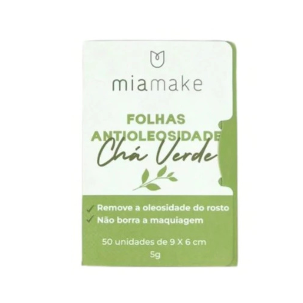 Folhas Antioleosidade Mia Make