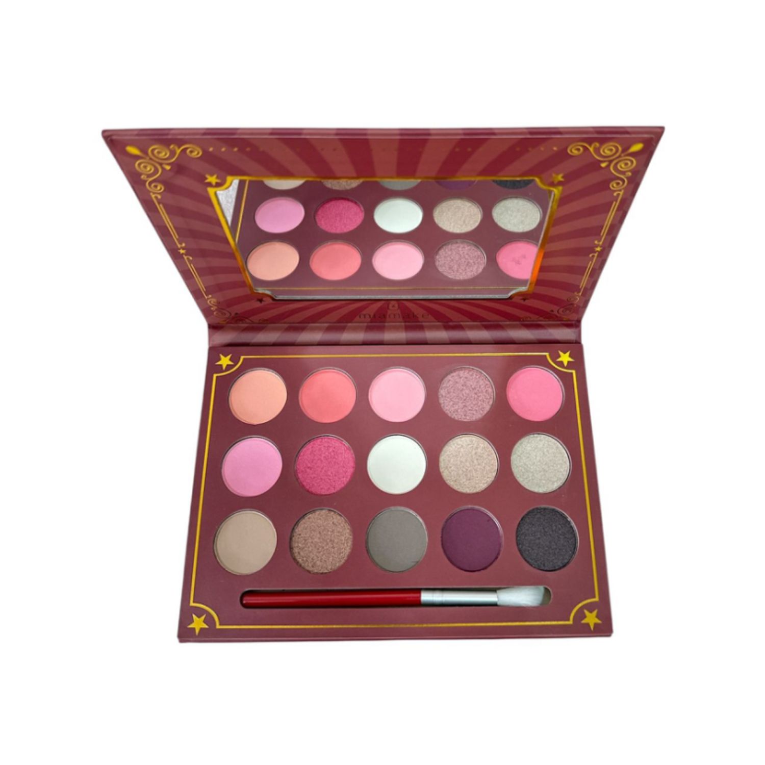 Paleta de sombras 15 cores - Gran Finale - Mia Make