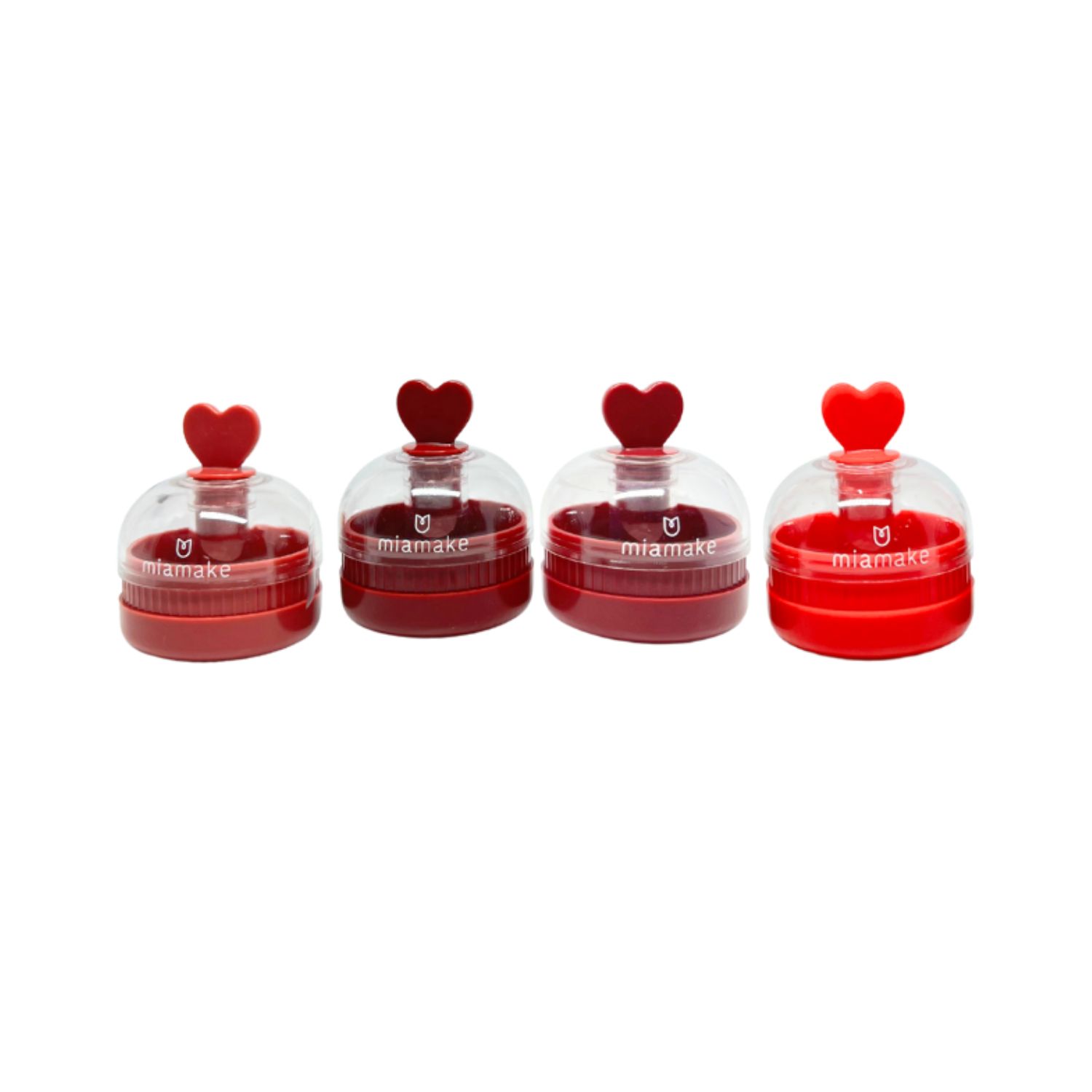 Kit LIP MOUSSE VELVET PEACH ME UP! Mia Make 4 cores