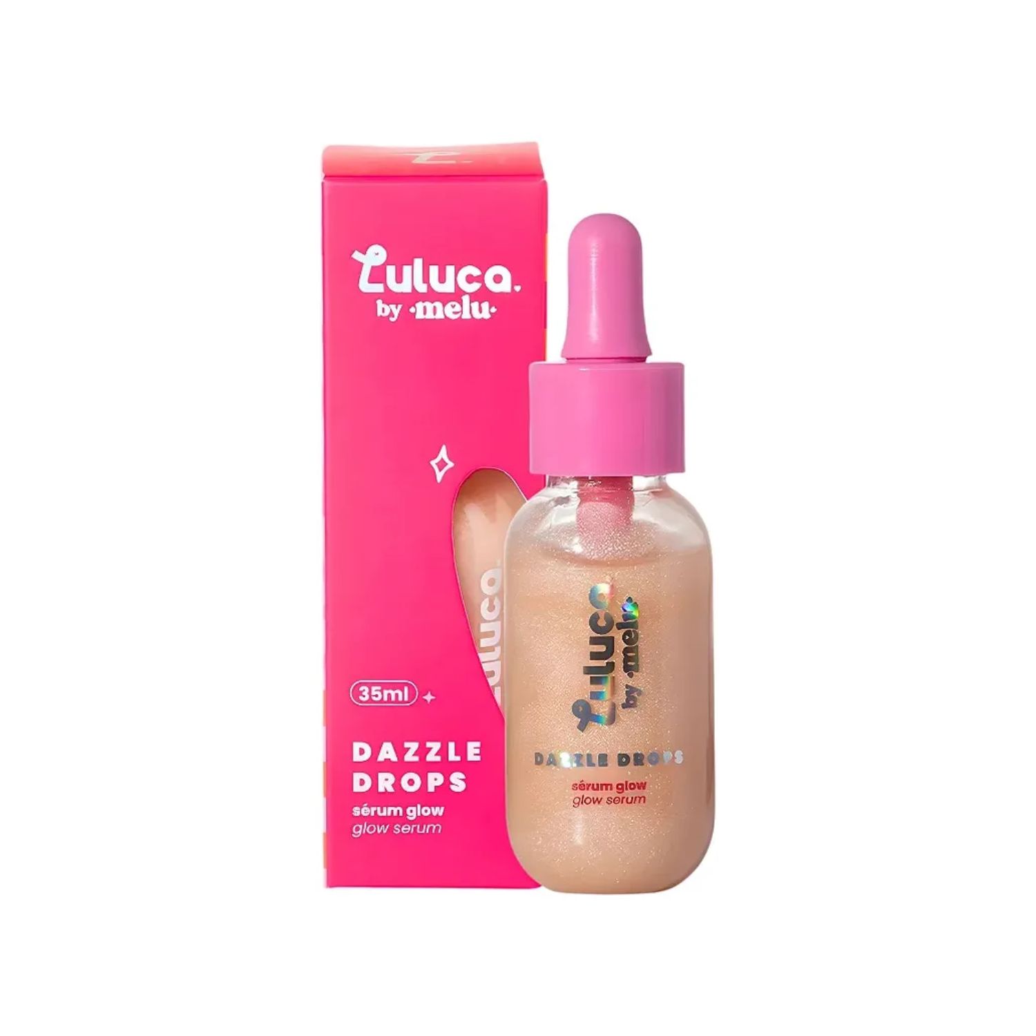 Sérum Glow Dazzle Drops Luluca By Melu - Ruby Rose