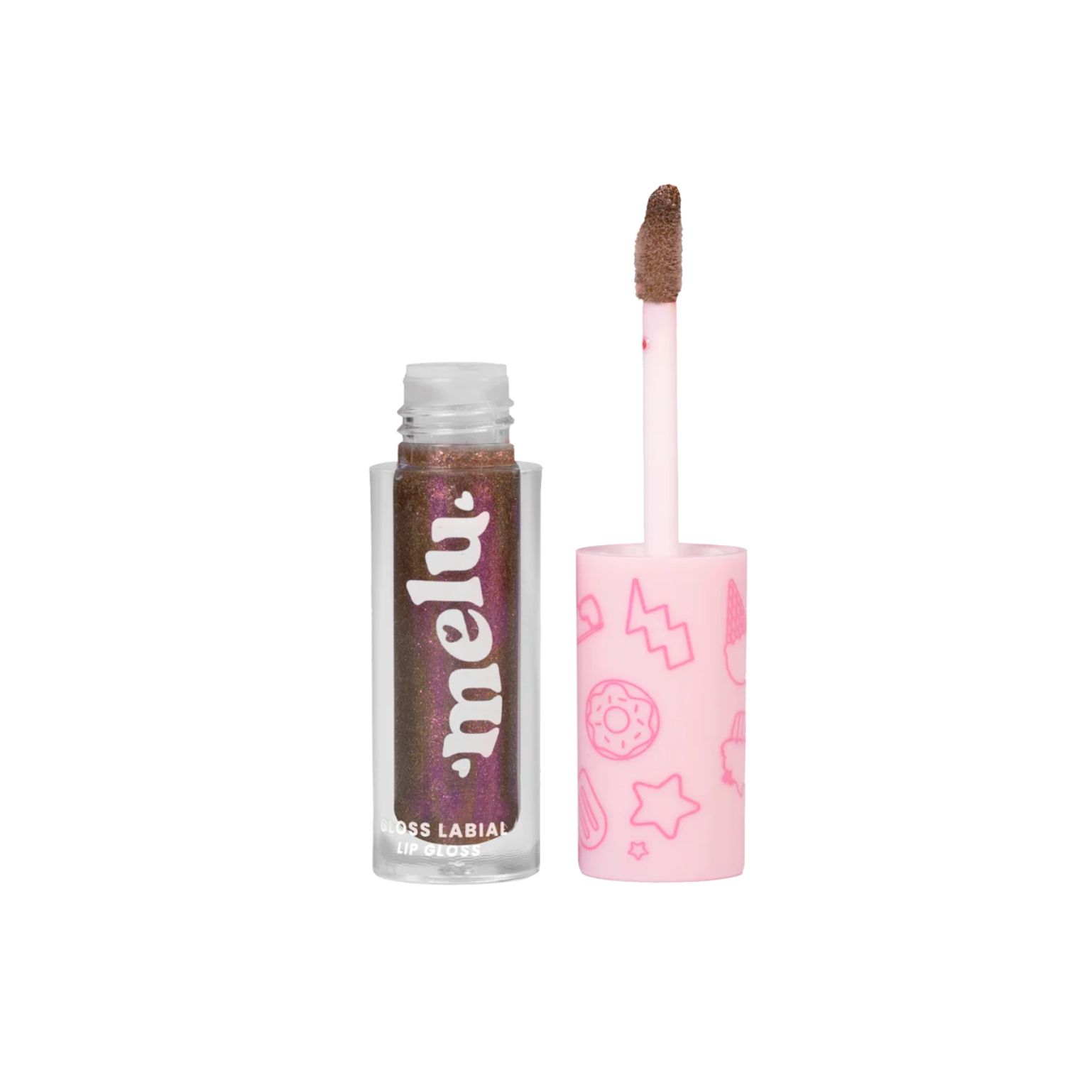 Gloss Labial Melu na Cor: Brownie