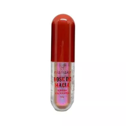 Sombra Holográfica Dose de Magia - Rosa - Mia Make