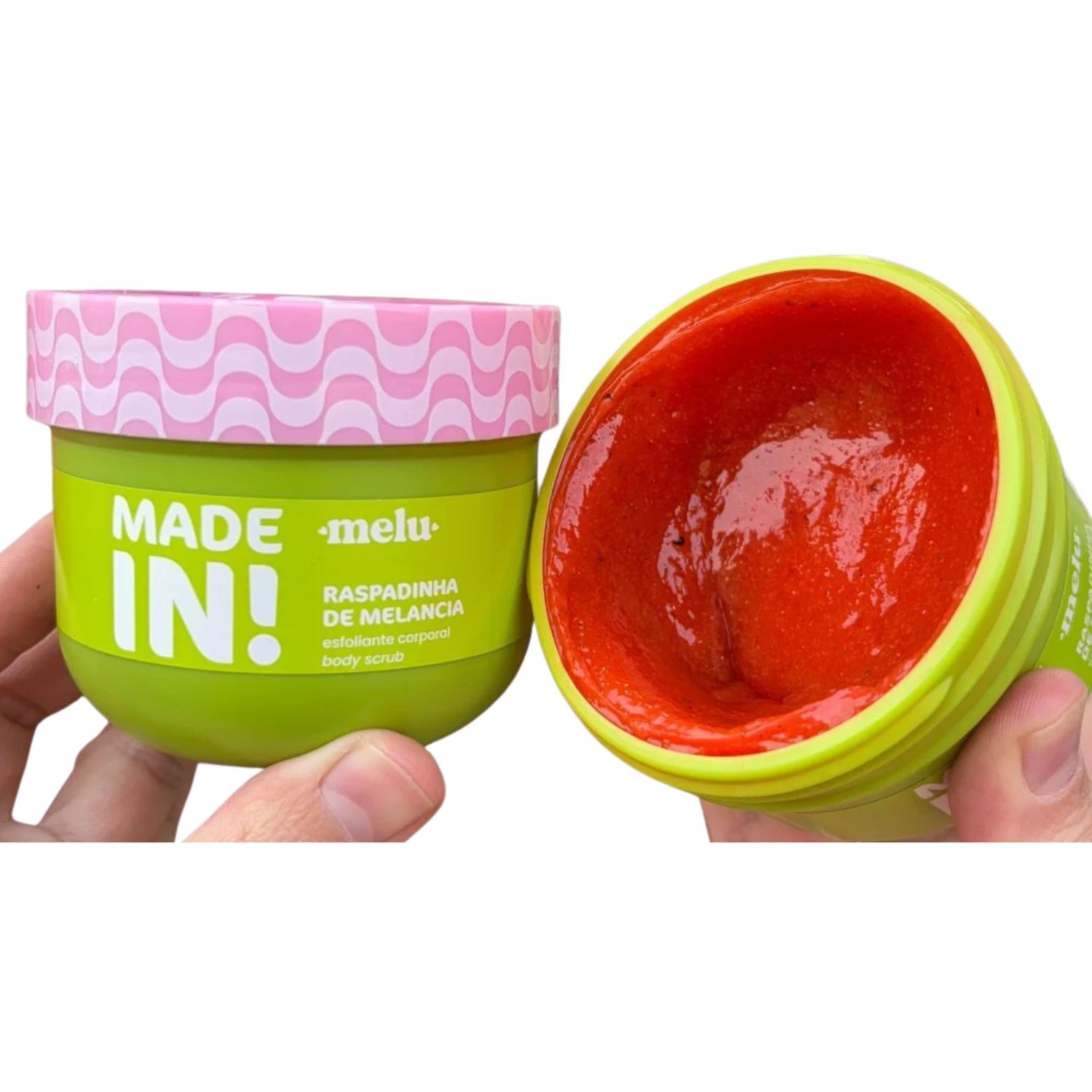 Esfoliante Corporal Raspadinha de Melancia Made In! - Melu